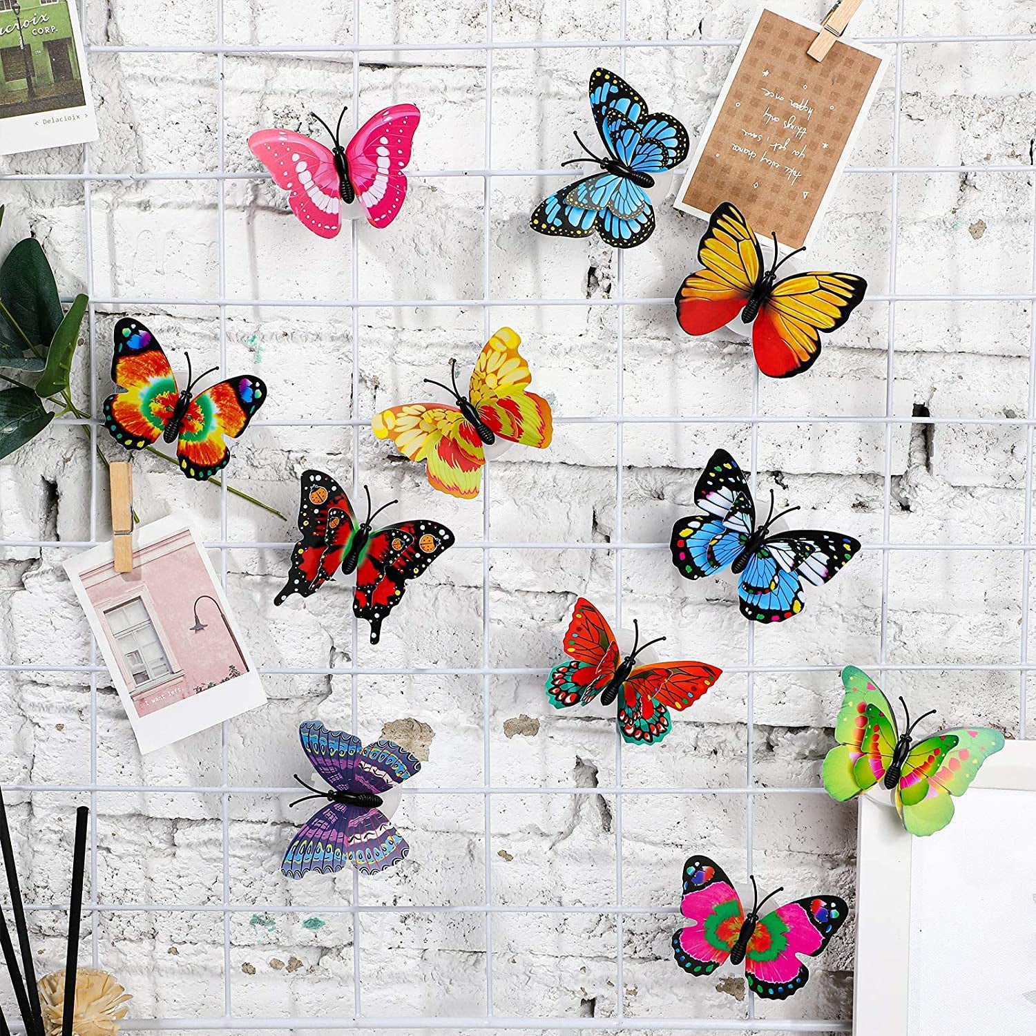 6278 The Butterfly 3D Night Lamp Comes with 3D Illusion Design Suitable for Drawing Room, Lobby. DeoDap 6278 The Butterfly 3D Night Lamp Comes with 3D Illusion Design Suitable for Drawing Room, Lobby. DeoDap